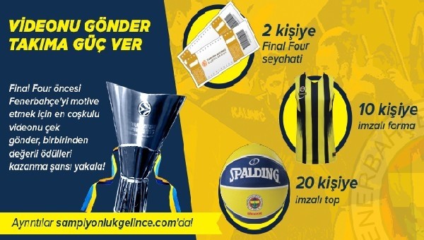 Euroleague Final Four'a bilet kazanma fırsatı - Fenerbahçe Haberleri