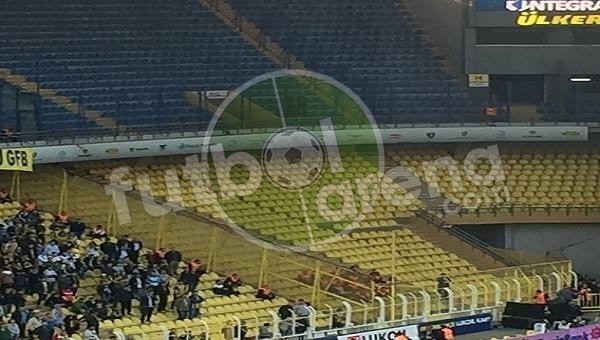 Fenerbahçe maçında şaşırtan görüntü