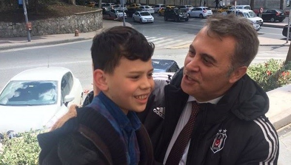Fikret Orman'ın Galatasaraylı küçük çocuktan isteği - Beşiktaş Haberleri