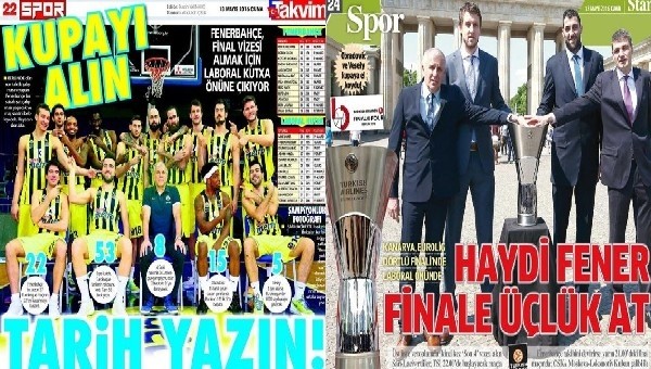 Spor gazeteleri oku - Spor gazete manşetleri - Gazete Oku (Fanatik, Fotomaç, AMK gazeteleri - 13 Mayıs 2016)