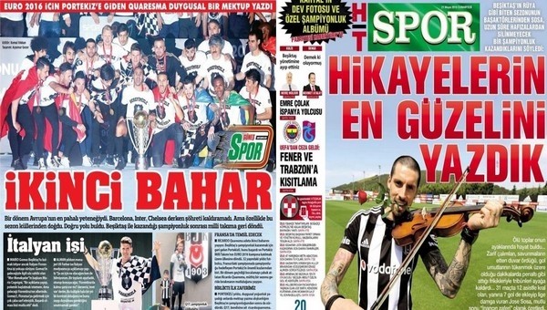 Spor gazeteleri oku - Spor gazete manşetleri - Gazete Oku (Fanatik, Fotomaç, AMK gazeteleri - 21 Mayıs 2016)