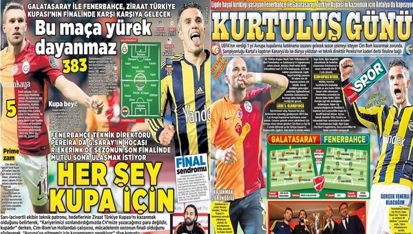 Spor gazeteleri oku - Spor gazete manşetleri - Gazete Oku (Fanatik, Fotomaç, AMK gazeteleri - 26 Mayıs 2016)