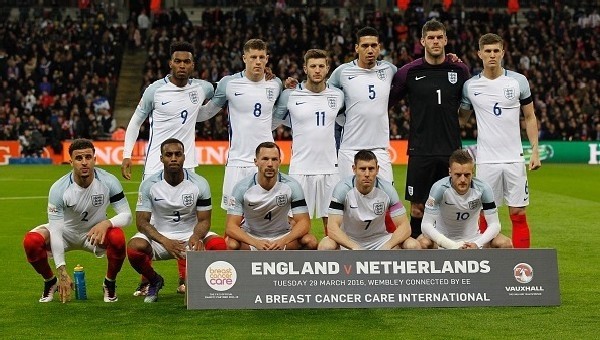 İngiltere'nin EURO 2016 aday kadrosu