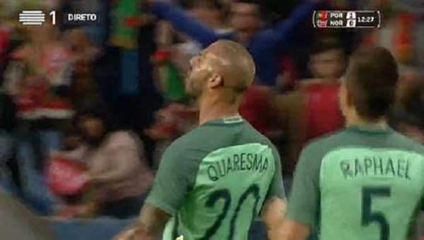 Quaresma'dan ayakta alkışlanan gol - İZLE