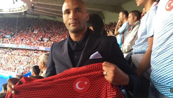 Kamara, Türkiye - Hırvatistan maçını izledi