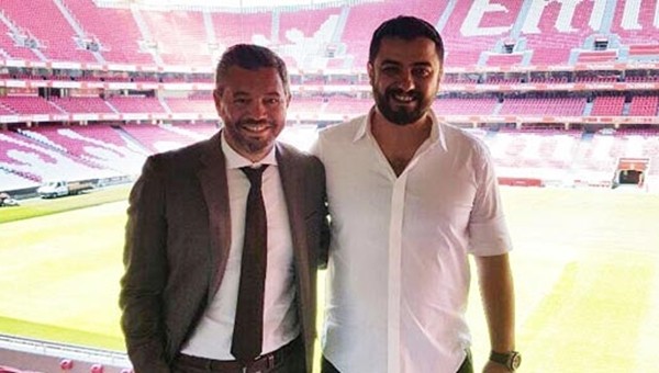  Mustafa Kızıl, Benfica'yı ziyaret etti