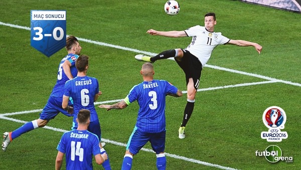 Panzerler Slovakya'yı rahat geçti - Almanya 3 - 0 Slovakya maçı özeti ve golleri (İZLE)