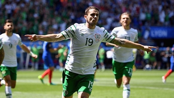 Robbie Brady, Avrupa Şampiyonaları tarihine geçti