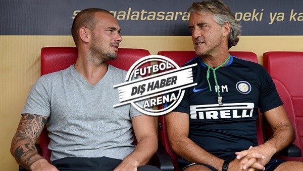 Galatasaray Transfer Haberleri: Sneijder'den Inter'e gitmek için Roberto Mancini'ye sürpriz telefon