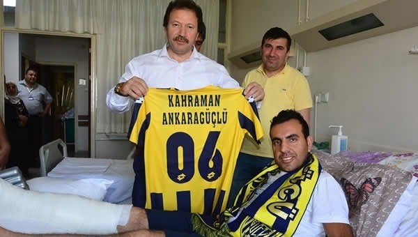 Ankaragücü'nden anlamlı ziyaret