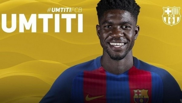  Samuel Umtiti'den 5 yıllık imza