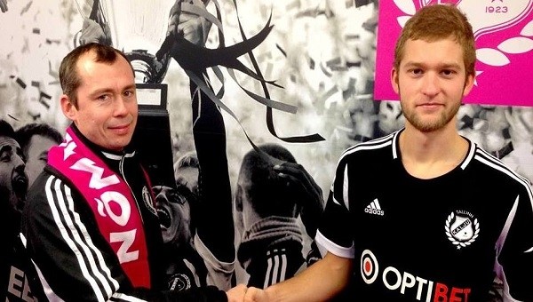 Osmanlıspor'un rakibi Nomme Kalju'nun futbolcusu Karl Mööl Beşiktaş hayranı çıktı