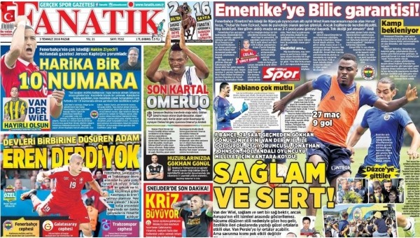 Gazete manşetleri - Gazete Oku (3 Temmuz 2016)