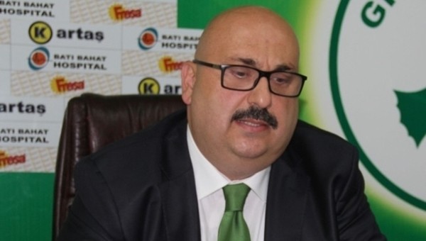 Giresunspor Başkanı Mustafa Bozdağ'dan yabancı golcü transferi müjdesi