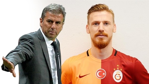 Galatasaray taraftarlarından Hamza Hamzaoğlu'na Serdar Aziz tepkisi