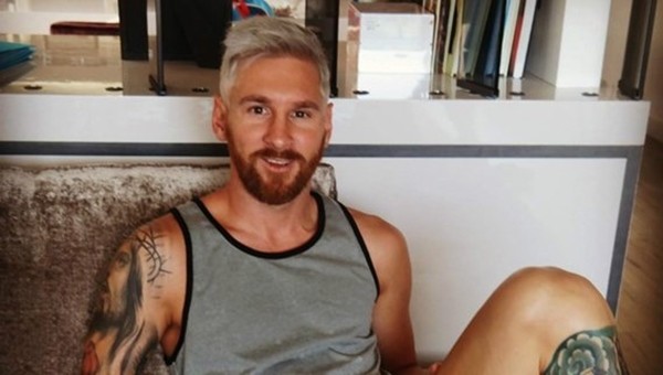 Lionel Messi'den şaşırtan yeni tarz