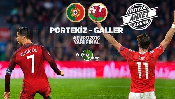 EURO 2016'da yarı finale Portekiz mi yükselir, Galler mi?