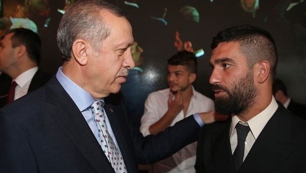 Recep Tayyip Erdoğan'dan Arda Turan'a teşekkür