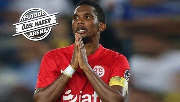 Beşiktaş'ın Samuel Eto'o transferinde bonservis pazarlığı