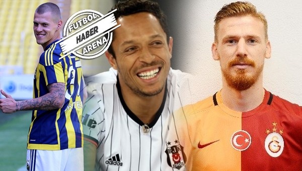 Fenerbahçe, Beşiktaş ve Galatasaray'ın 2016-17 sezonu transferleri