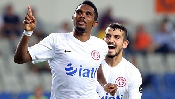 Antalyaspor'dan Samuel Eto'o'ya rest