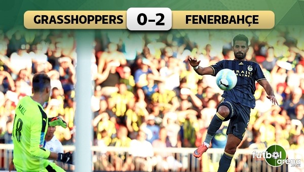 Fenerbahçe güle oynaya gruplarda! Grasshoppers 0 - 2 Fenerbahçe maçın özeti ve golleri