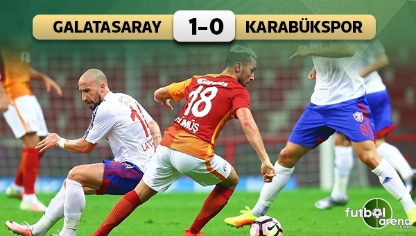 Galatasaray'da 90+4'te güldü