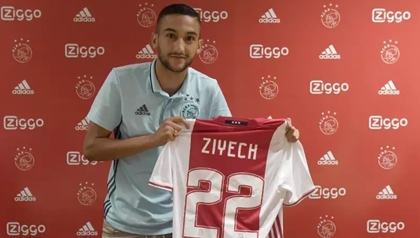 Hakim Ziyech resmen Ajax'ta