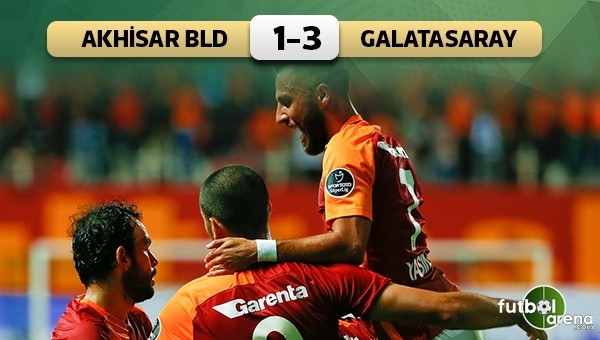 Manisa'da puan Galatasaray'ın! Akhisar Belediyespor 1 - 3 Galatasaray maçın özeti ve golleri