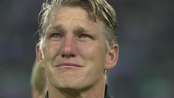 Schweinsteiger milli takıma gözyaşlarıyla veda etti