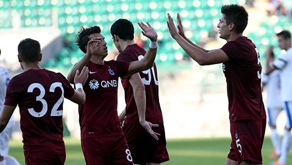 Trabzonspor, MTK Budapeşte'ye gol yağdırdı