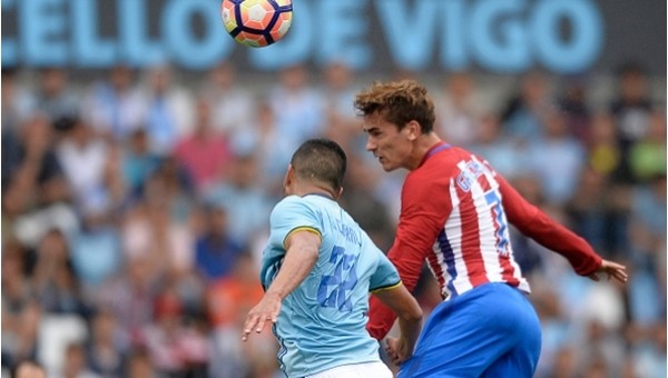 Atletico, Celta Vigo'yu Antonie Griezmann ile yıktı