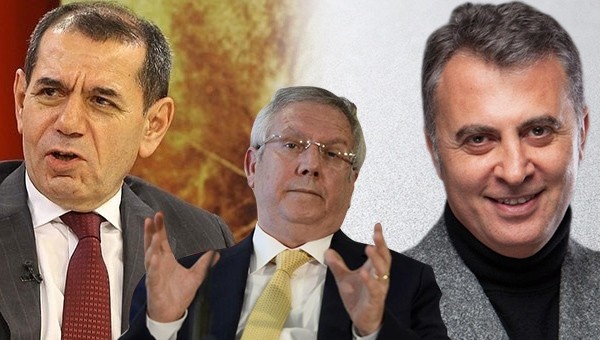 Aziz Yıldırım, Dursun Özbek ve Fikret Orman'dan bayram mesajı