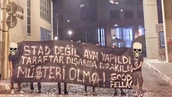 Çarşı'dan Galatasaray derbisi bilet fiyatlarına tepki