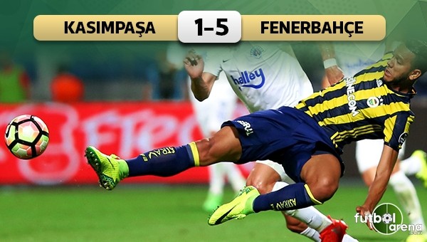 Fenerbahçe'den 5 gollü galibiyet