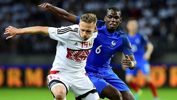 Fransa 24 şut çektiği maçta Belarus ile berabere kaldı