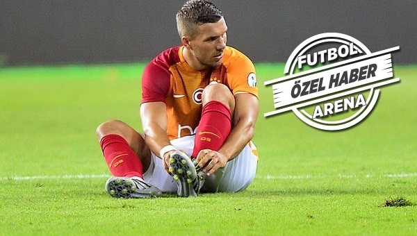 Galatasaray'da Podolski krizi