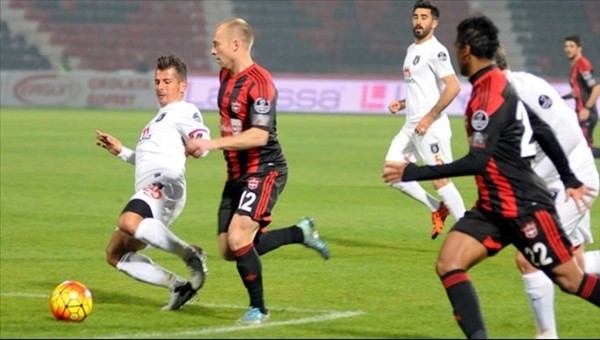 Gaziantepspor deplasmanda gol fakiri