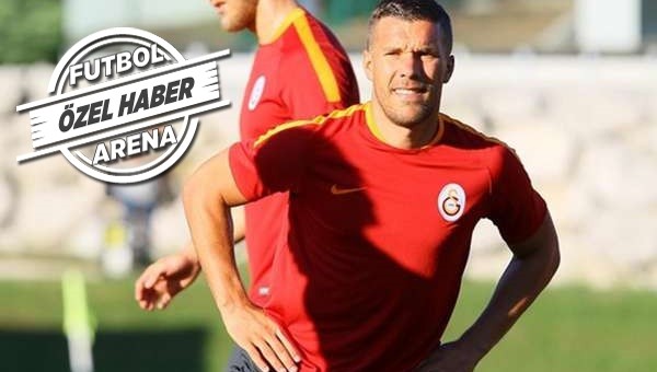 Podolski, Antalyaspor maçında oynayacak mı?