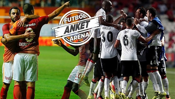 Beşiktaş - Galatasaray derbisi nasıl biter? ANKET