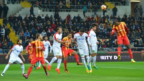 Kayserispor 0- 1 Antalyaspor maç özeti ve golleri