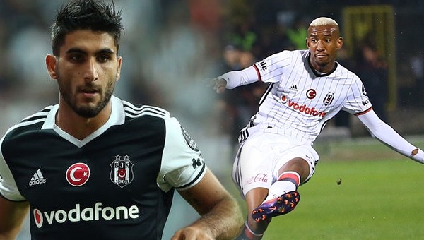 Beşiktaş'ta Anderson Talisca ve Aras Özbiliz şoku