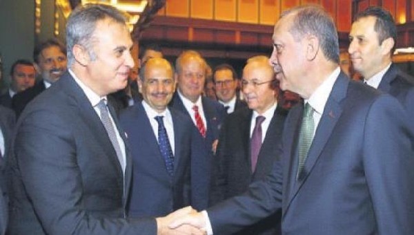 Cumhurbaşkanı'ndan Fikret Orman'a tebrik