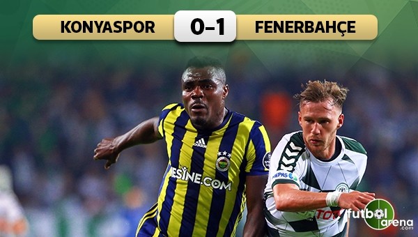 Fenerbahçe, Konya'da galibiyeti hatırladı - Konyaspor 0 - 1 Fenerbahçe maç özeti ve golleri