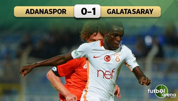 Galatasaray, Adanaspor'u tek golle geçti - Adanaspor 0 - 1 Galatasaray maç özeti ve golleri