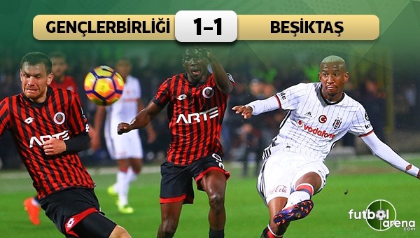 Gençlerbirliği kaçtı, Beşiktaş yakaladı