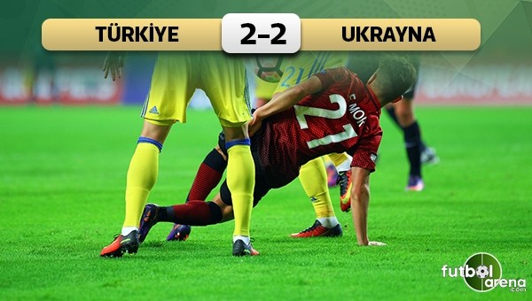 Geriden geldik, yıkamadık! Türkiye 2-2 Ukrayna maçın özeti ve golleri