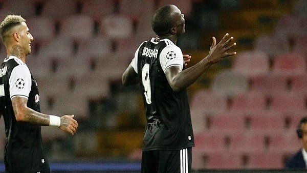 Beşiktaş'tan Napoli deplasmanında tarihi ilk yarı performansı