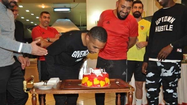 Kayserispor'da Welliton'a doğum günü