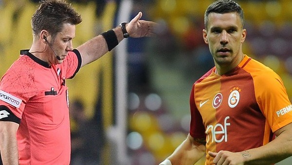 Lukas Podolski'den Fırat Aydınus'a gönderme